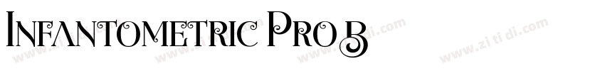 Infantometric Pro B字体转换